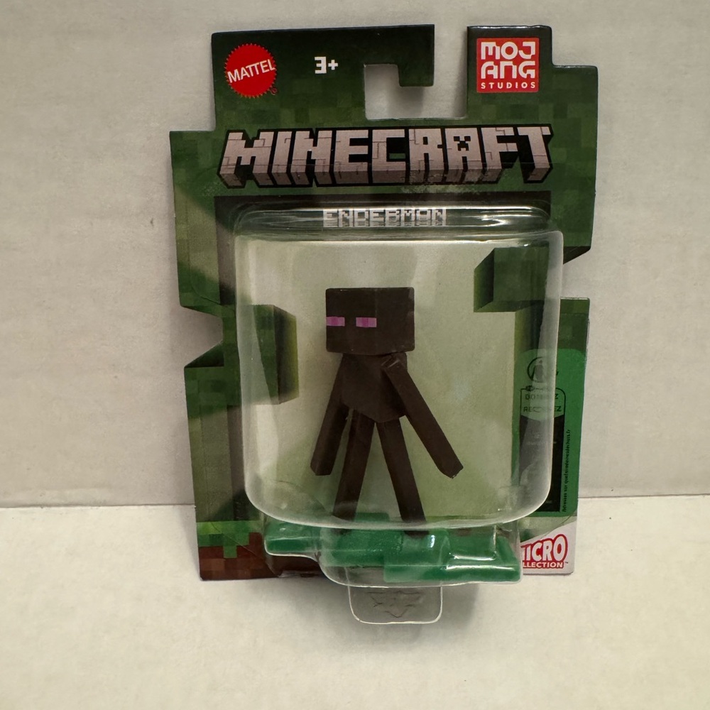 Mattel Minecraft Enderman Figure - Black and Pink